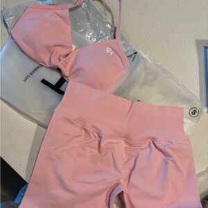 Women's Pink Athletic Shorts